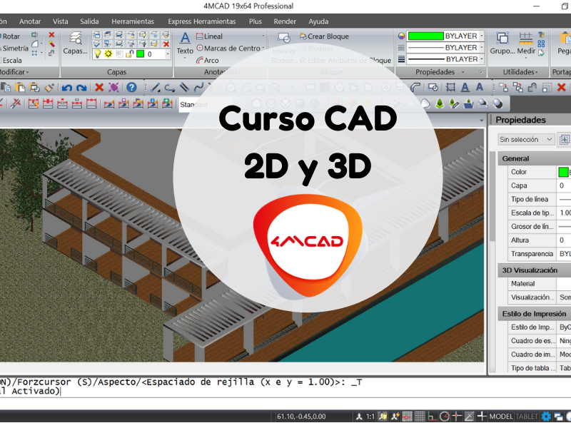 Curso CAD 2D y 3D