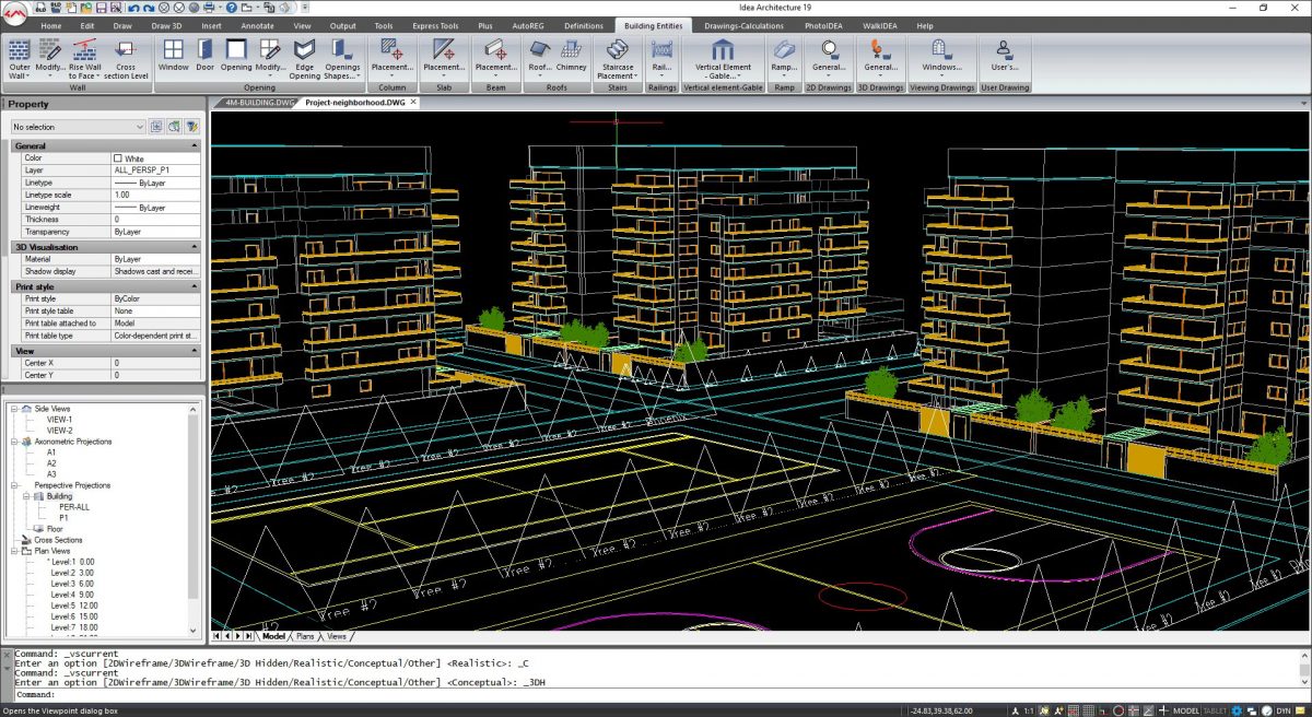 Interfaz de cinta de IDEA Arquitectura 19