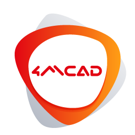 Logo 4mcad con corona