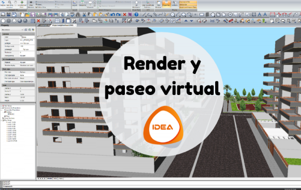 render y paseo virtual